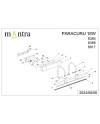 PARACURU * WALL LIGHT LED 18W 3000K SANDED BLACK